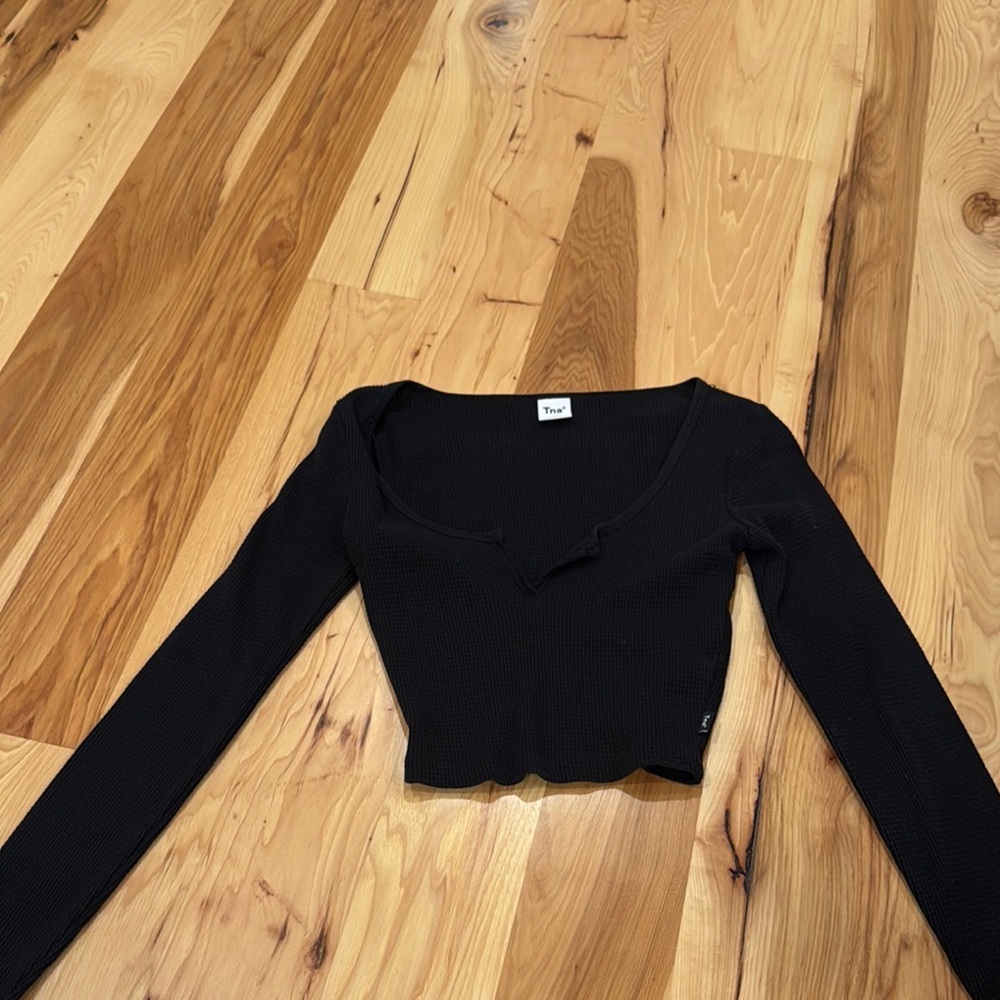 Black Long Sleeve Women's Top
